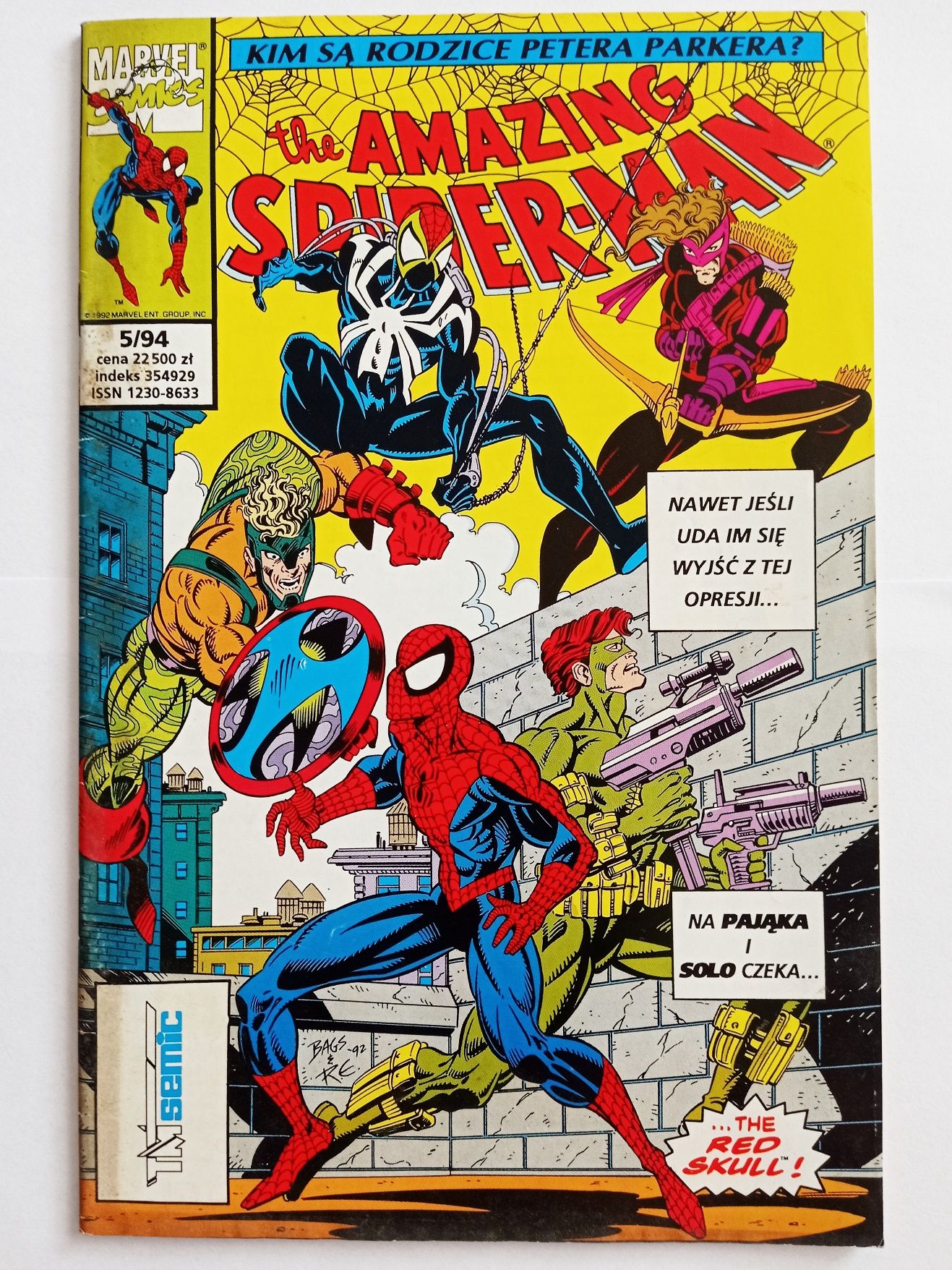The amazing Spiderman 5/94