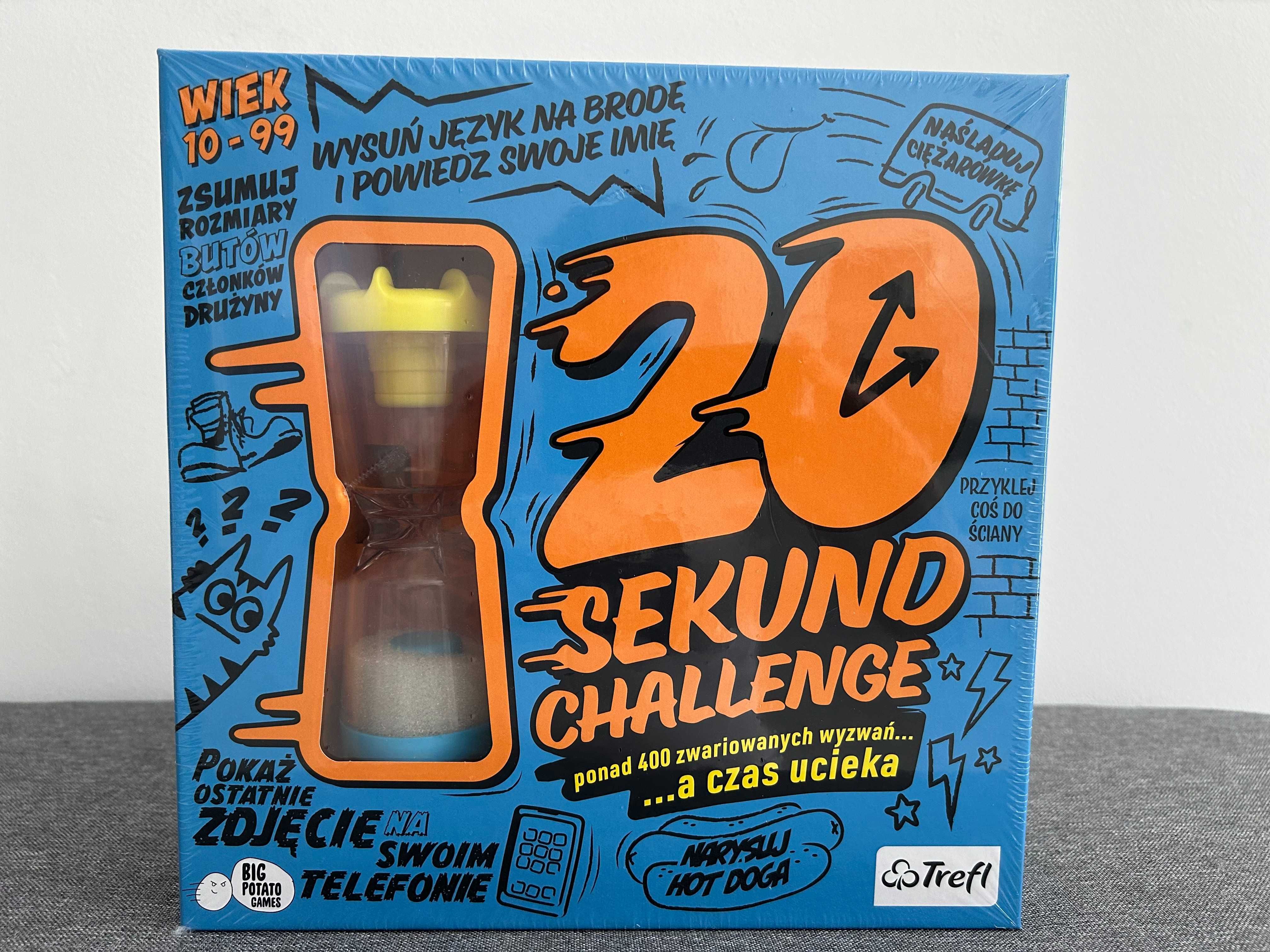 20 Sekund Challenge Gra Imprezowa Trefl
Nowa