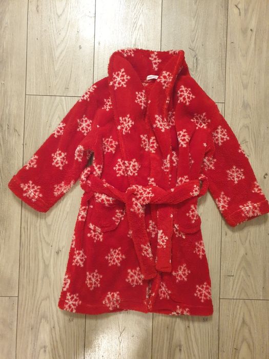 Cieplutki szlafroczek 6-7 lat