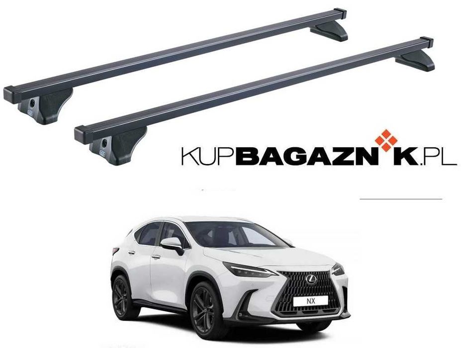 Bagażnik Dachowy LEXUS NX II SUV od 2022 do 2025 bazowy belki relingi