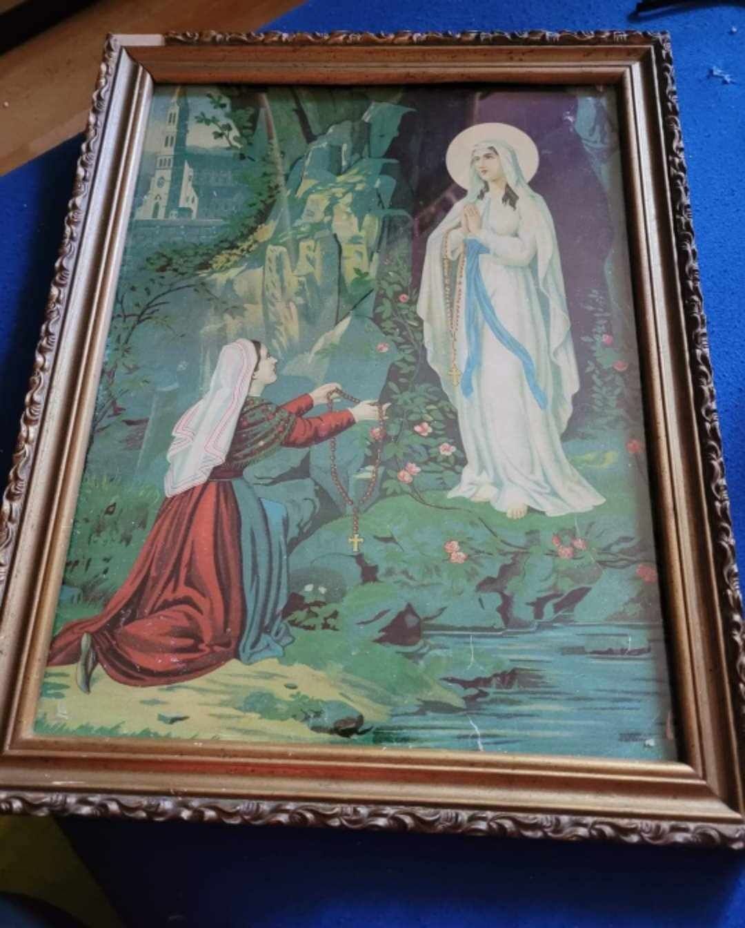 Piękny stary obraz Święty