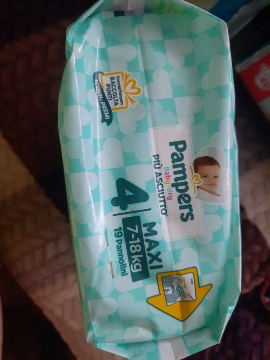 Pampers Beby-dry 4 MAXI 19 шт