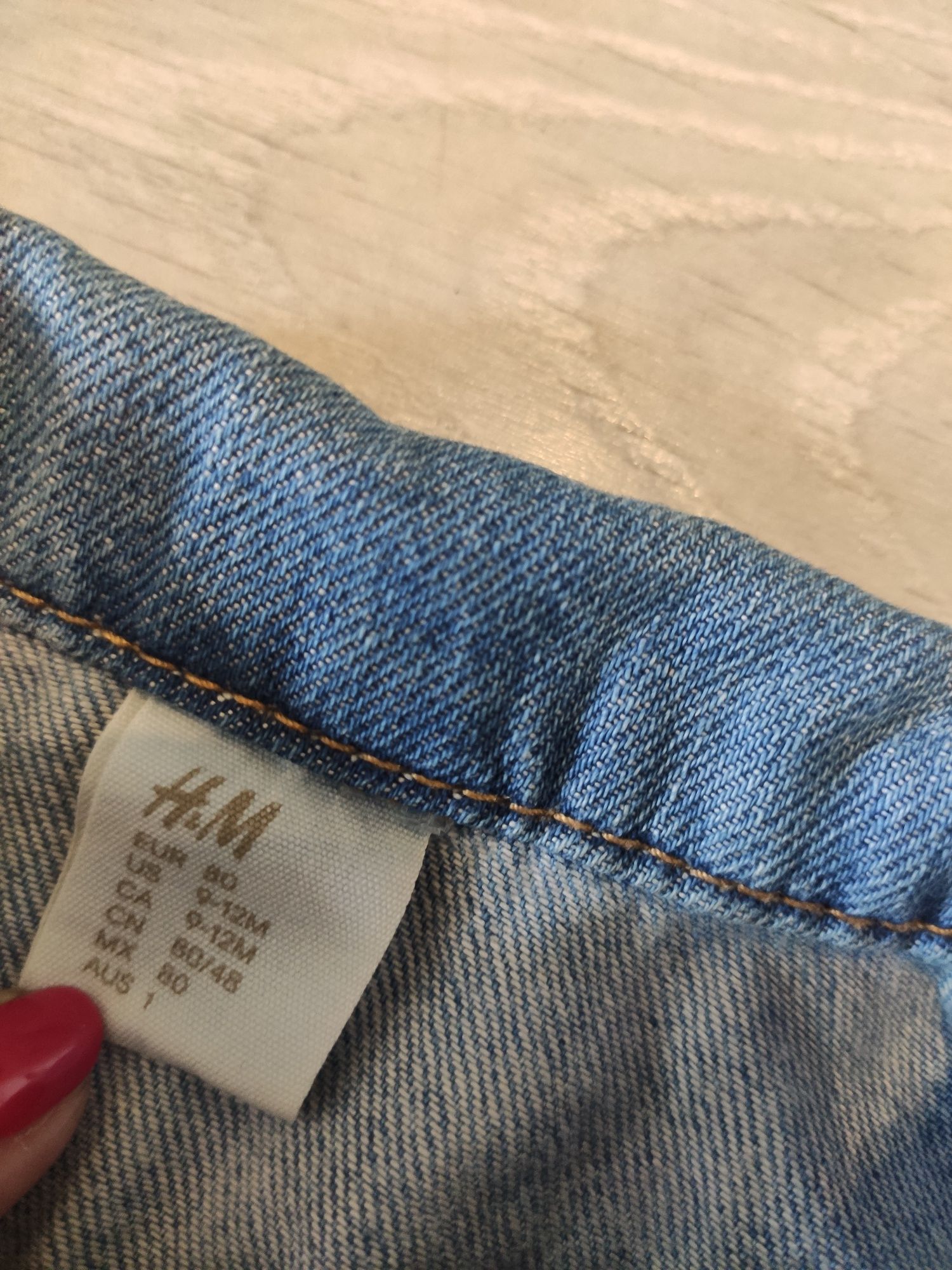 Kurtka Katana jeansowa H&M rozmiar 80