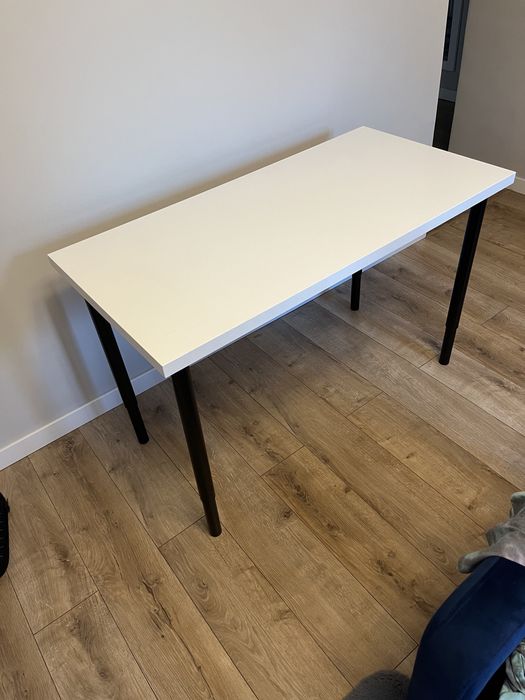 Biurko ikea linnmon/olov 120x60 cm