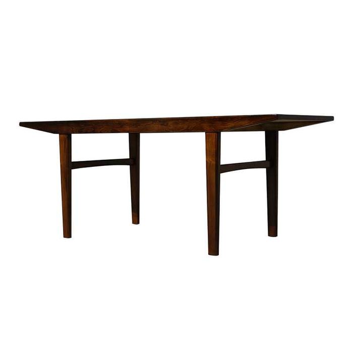Mesa de centro dinamarquesa em pau santo | Mobiliário Vintage
