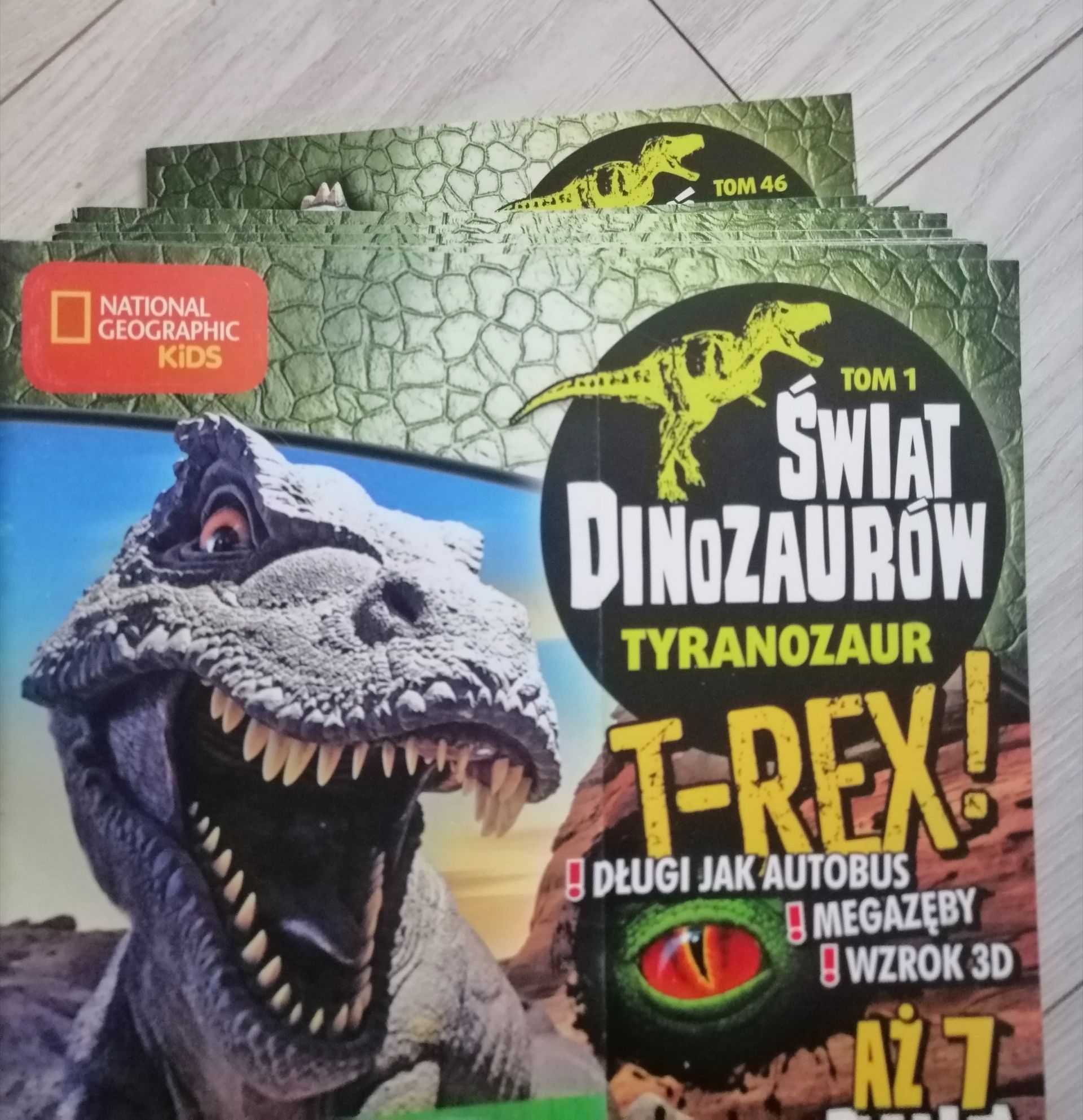 Świat Dinozaurów kolekcja nr. 1-46