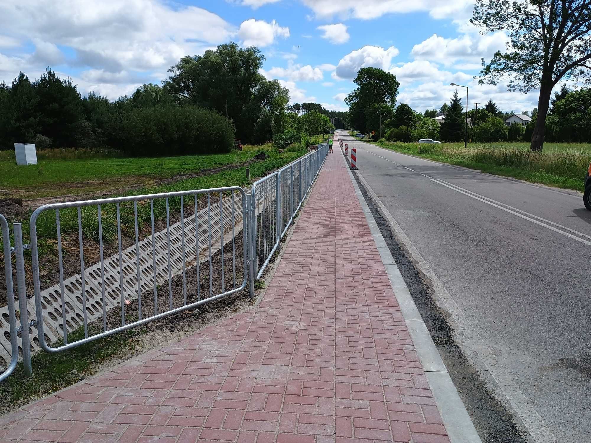 Barierki ogrodzenia drogowe chodnikowe blokady U11a U12a typ lubelski