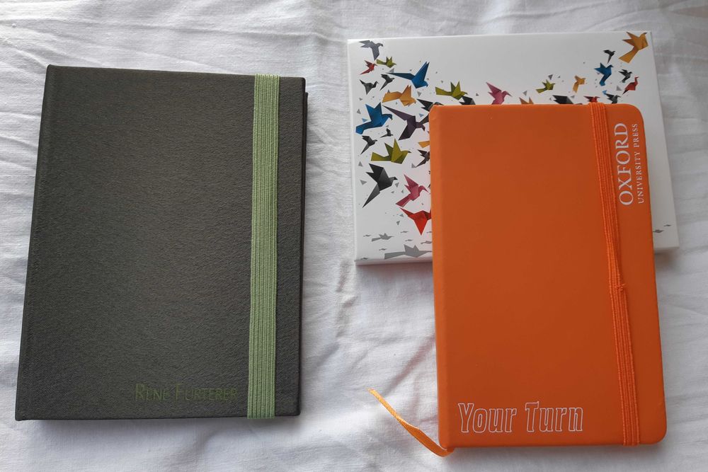 Elegantes Blocos de Notas (vários tamanhos)