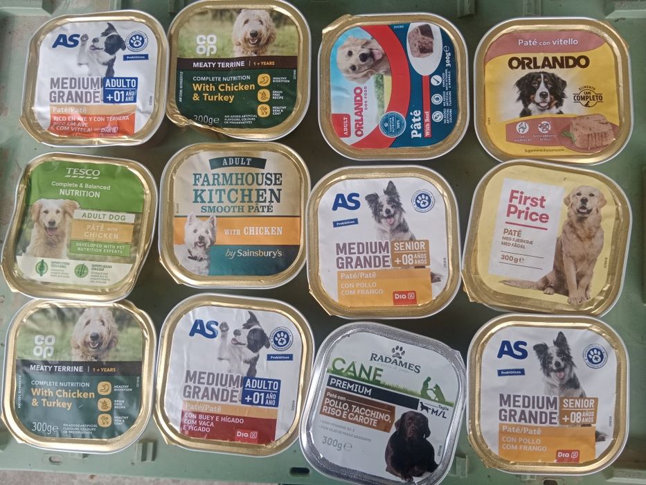 Karma dla psa tacki 54x300g mix