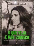 Livro "O que vejo e não esqueço" de Catarina Furtado