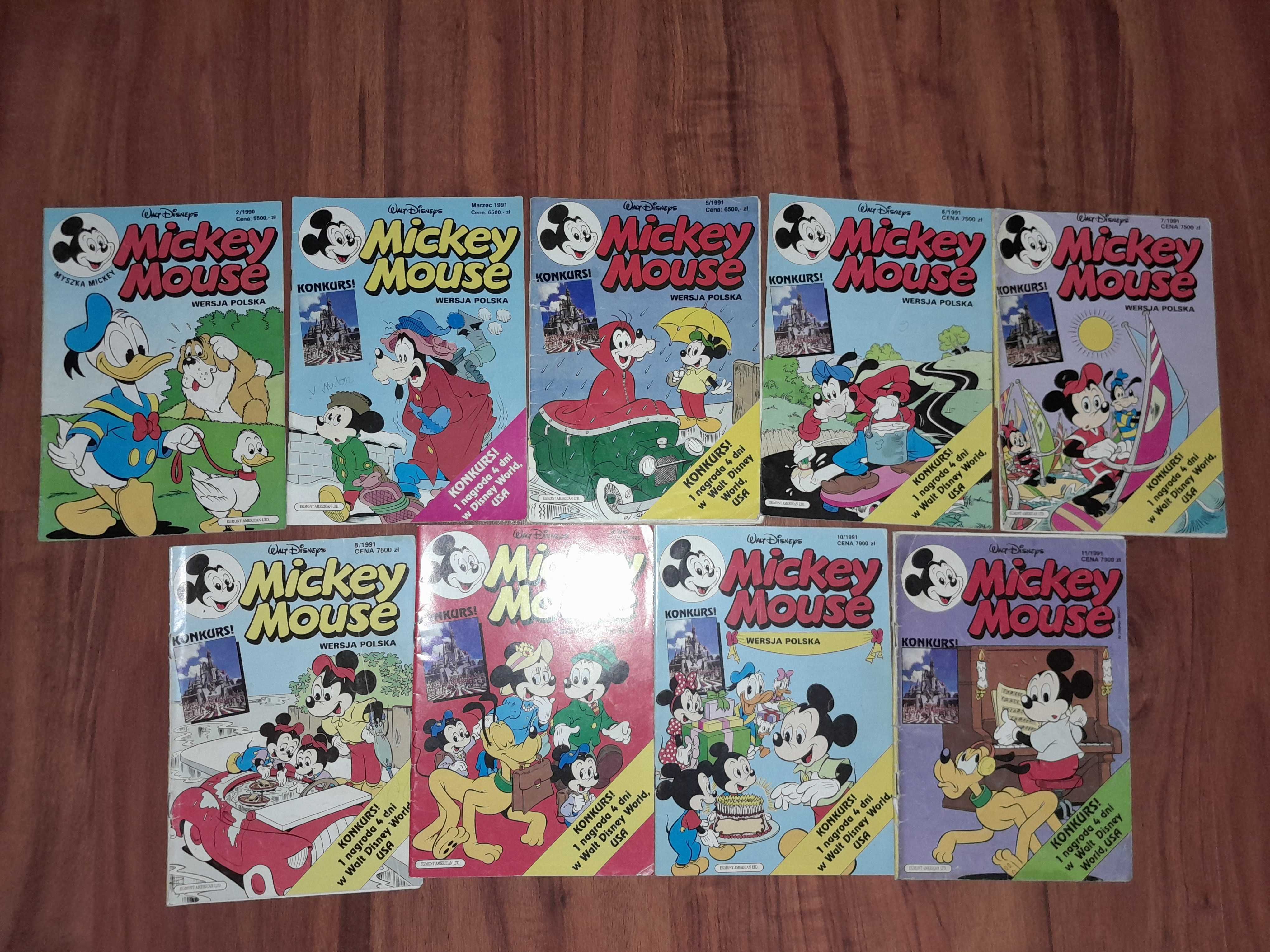 Komiksy Mickey Mouse 1990 i 1991, Kaczor Donald
