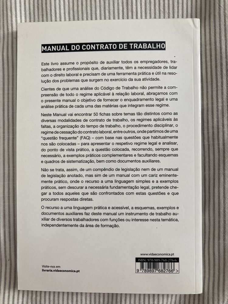 Manual do Contrato de Trabalho