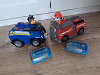 Zestaw aut sterowanych Psi Patrol Chase Marshall