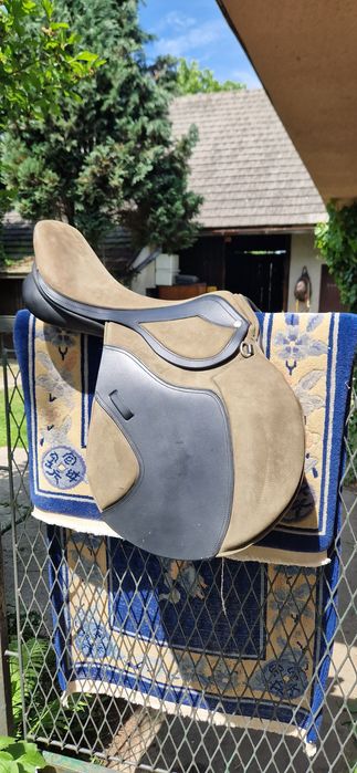 Siodło skokowe khaki Zielone Pro Cheval 18 cali HIT NOWE