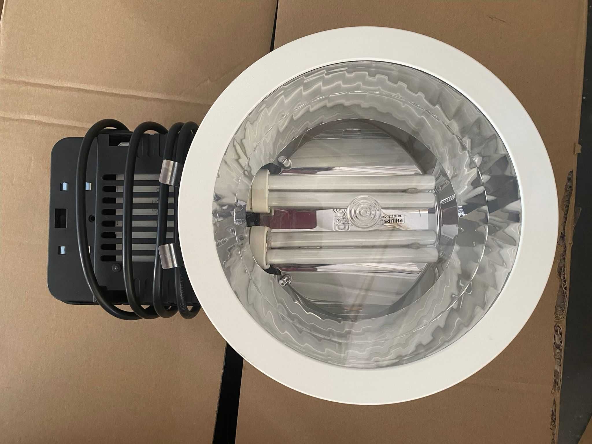 Philips Oprawa downlight 2x 26W  2xPL-C/4P26W/840 HF-H PG CW3