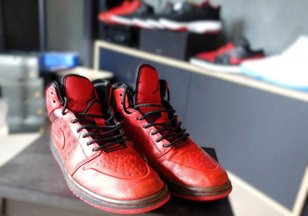 Air Jordan 1 Retro 97TXT Gym Red 9.5 (2013r.) oryginalne używane z USA