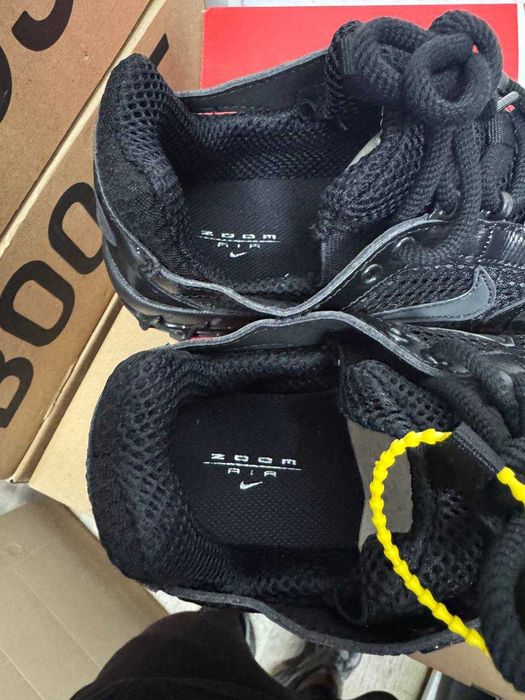 Мужские кроссовки Nike air Zoom x Spiridon black кожанные 41 42 43 44