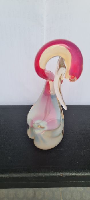 Murano figurka łabedzia