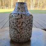 Piękny leśny masywny wazon ceramiczny
