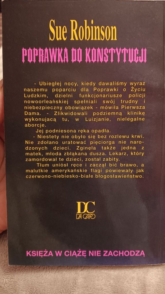 Poprawka do konstytucji - Sue Robinson