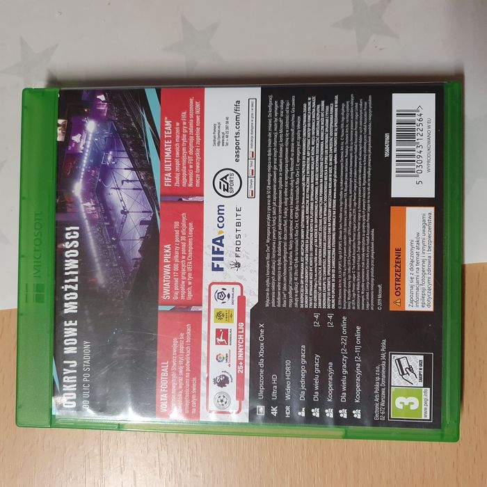 FIFA 20 XBOX ONE wersja polska PL EA SPORTS