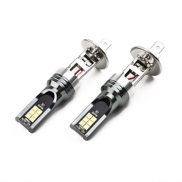 Lâmpadas Led H1 6500K 3030-H1 par 2
