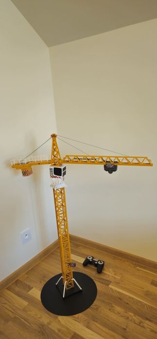 Zdalnie sterowany żuraw wieżowy – DUŻY model RC