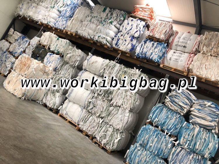 Worki big bag bagi begi 94x96x177 cm z lejami 1000 kg