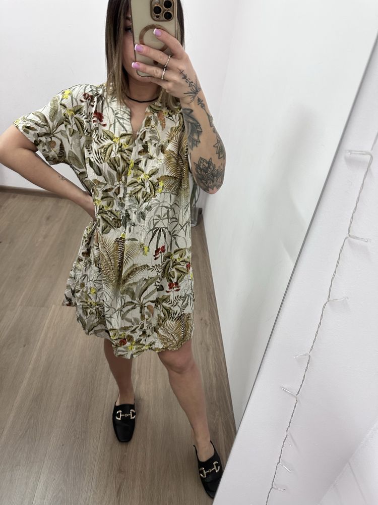 Sukienka w kwiaty h&m