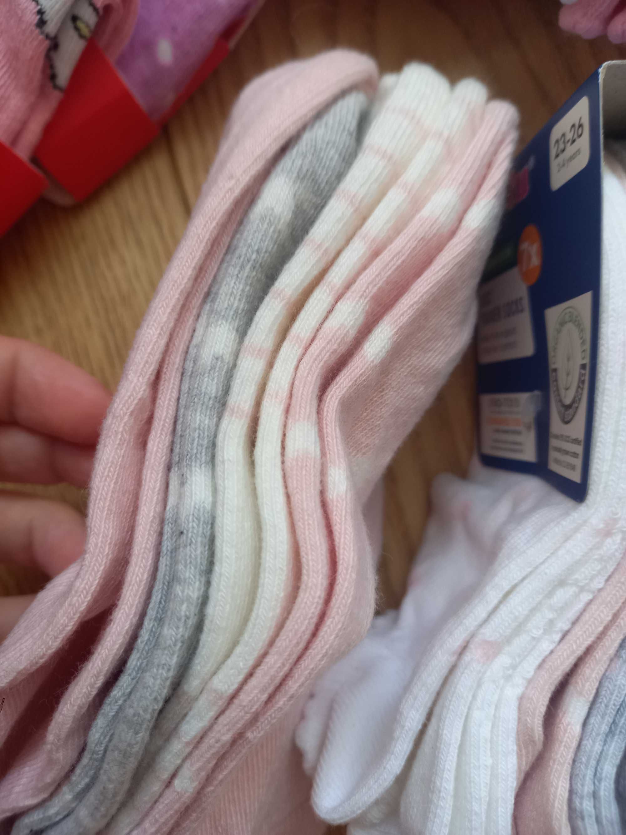 Nowe skarpetki 22-24 h&m stopki 22-26 lulpilu lidl