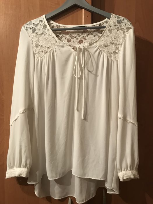 Новая белая блуза. 50-52размер
