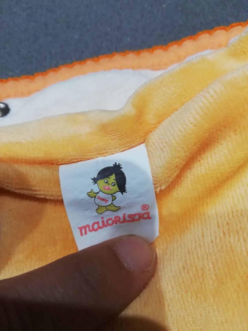 Saco cama bebé cor de laranja