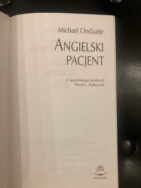 Angielski pacjent - Michael Ondaatje