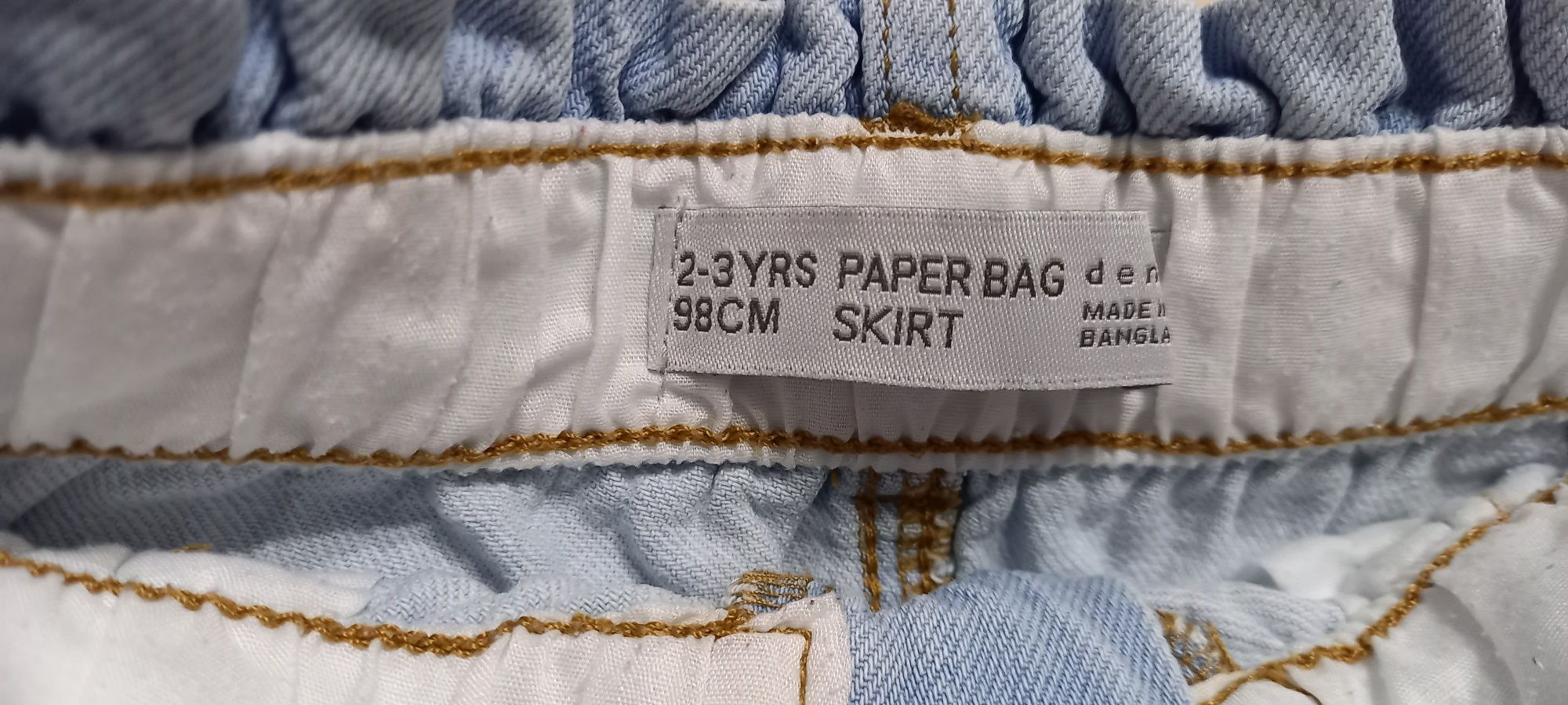 Spódniczka jeans 98