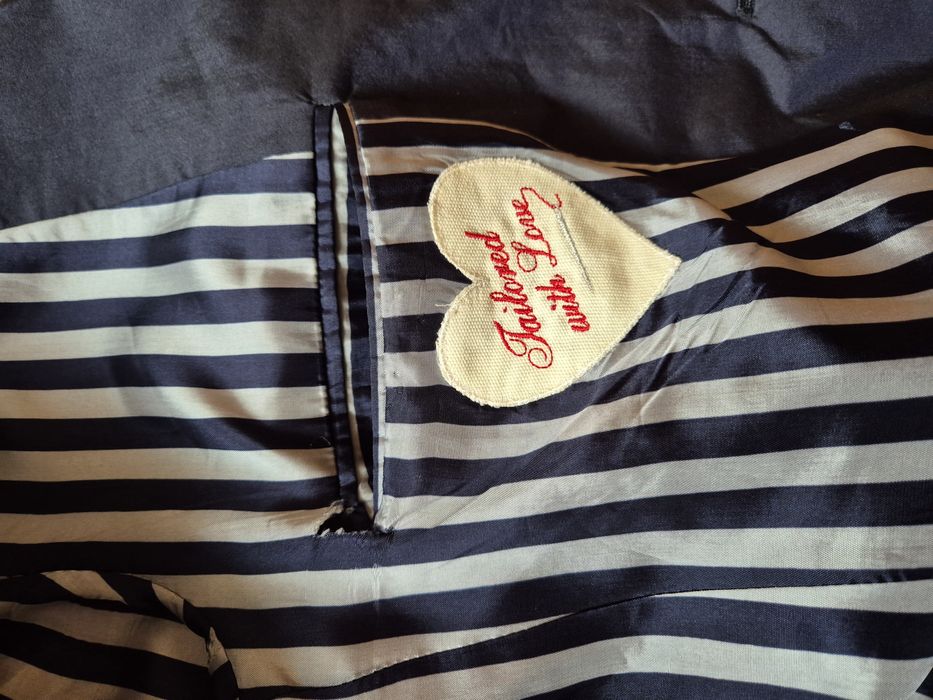 Пиджак Moschino, р.52 , синій, кежуал.