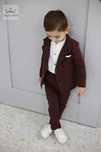 Garnitur roz 128/134