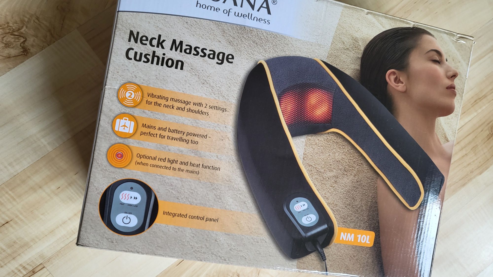 MEDISANA Nowa nieotwierana poduszka masaż karku szyji  neck massager