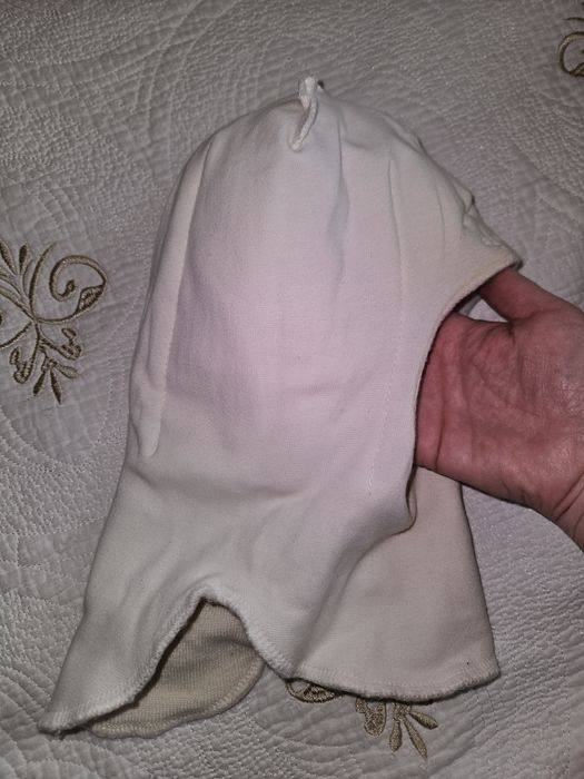 Шлем шолом Бизи молочний