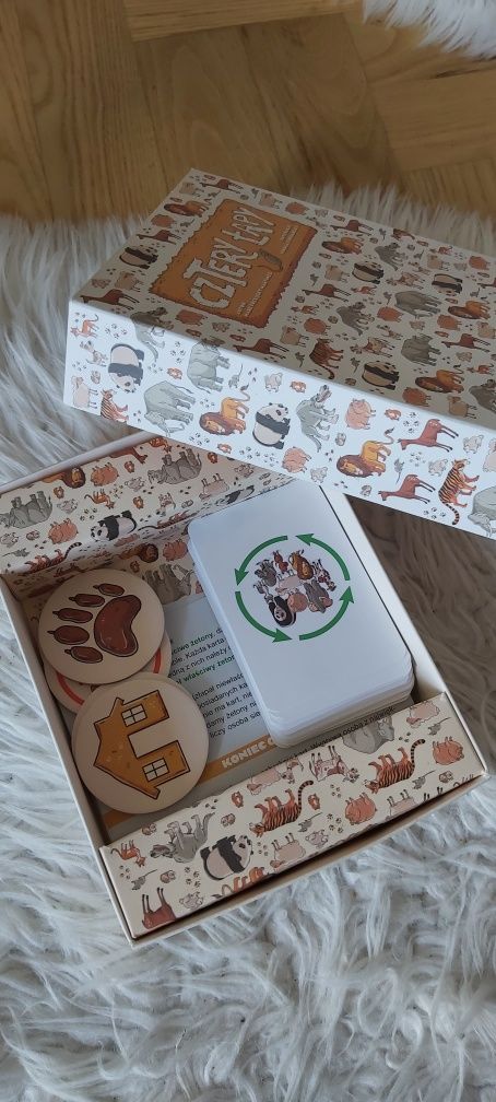 Cztery łapy gra karciana nasza księzarnia