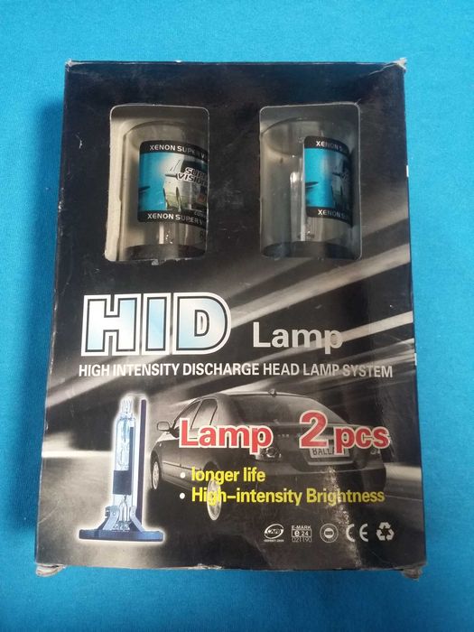 Комплект Ксеноновых Hid-ламп 12 В 35 Вт 9004 6000K лампа ксенон