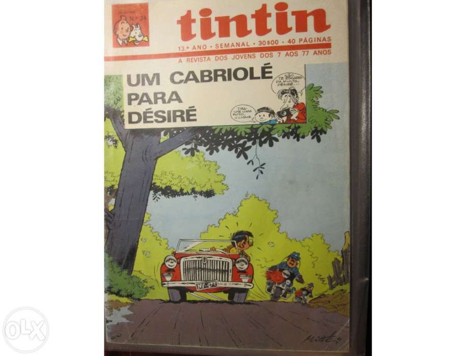 Revista Tintin ano de 1980