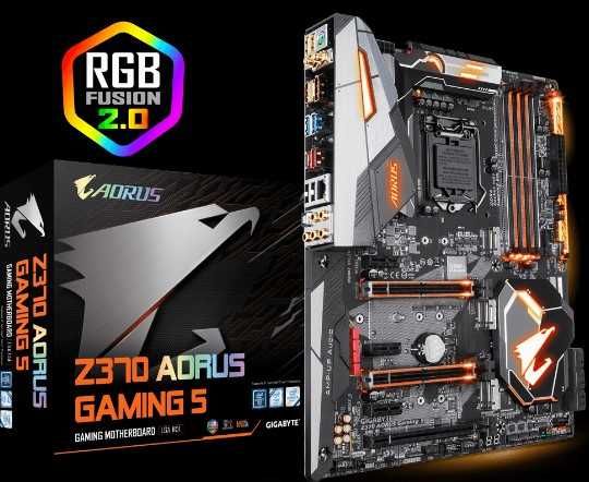 Bundle Asus Z370 AORUS Gaming5 +Intel 8Gen +Cooler Master Hyper RGB