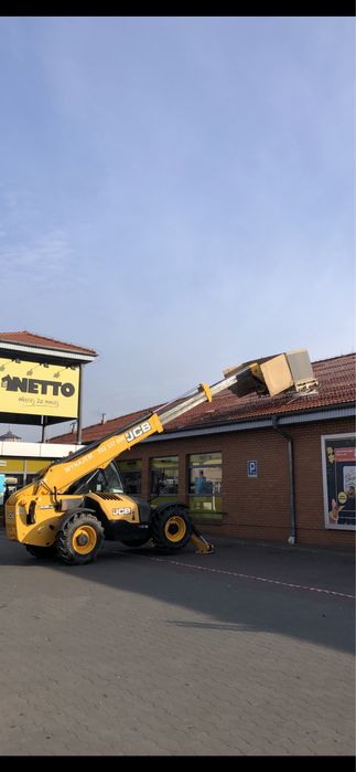 Wynajem ladowarki teleskopowej - JCB - MANITOU - MERLO