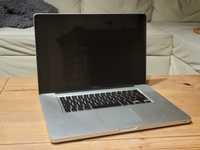 MacBook Pro 17" USZKODZONY