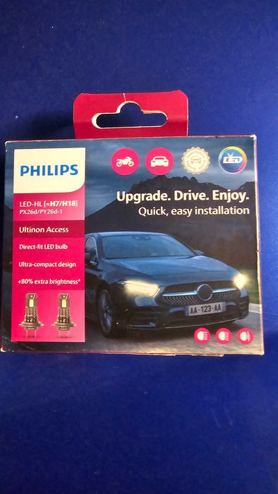 Żarówki Philips h7 led