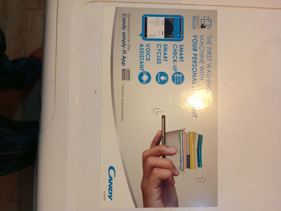 Стиральная машина  candy узкая под  ремонт ре