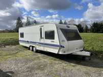 Przyczepa Kempingowa Hobby 650 prestige  , 2007r  , stan bdb