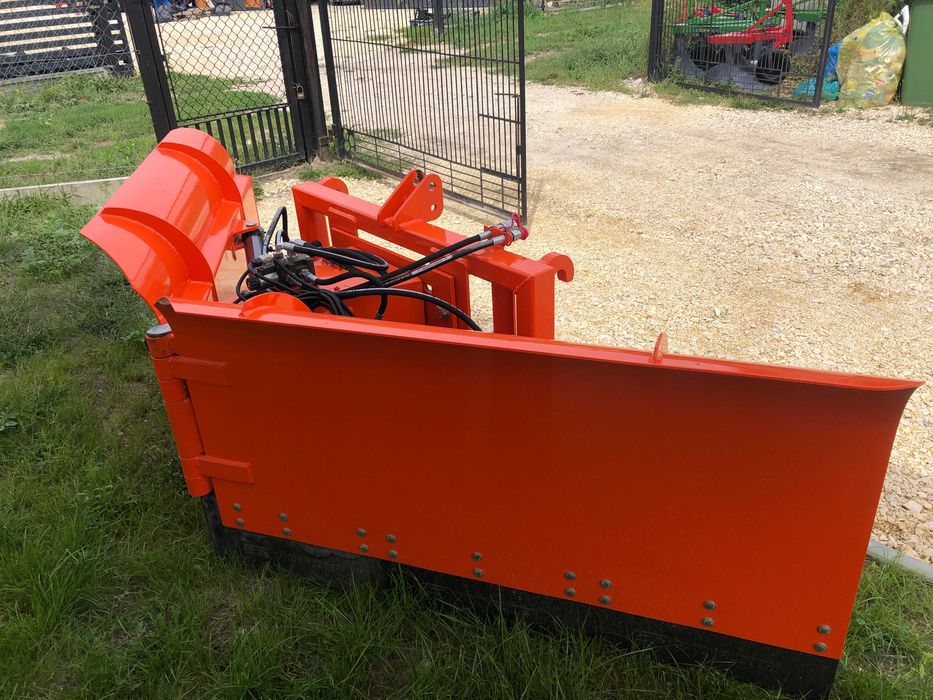 Masywny pług do śniegu metaltechnik składany strzałka 2,6/3,0m