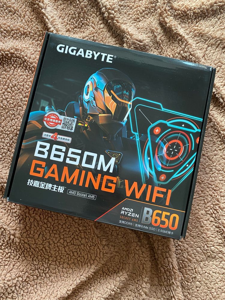 Vendo placa mãe B650m Gaming WI-FI + Processador Ryzen 5 7600X