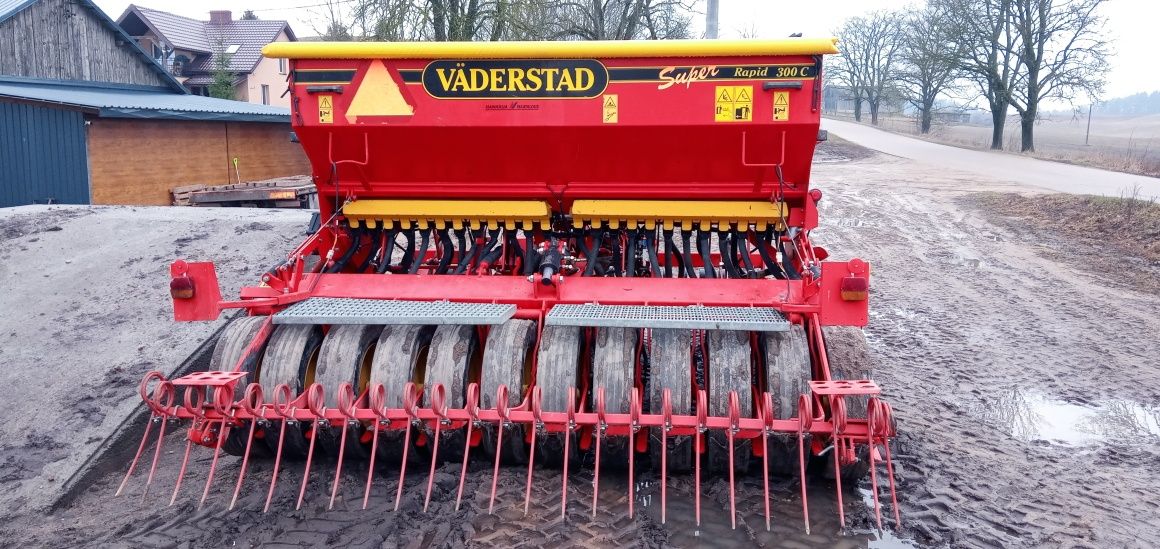 Vaderstad Rapid 300C Siewnik Talerzowy Zboże + Nawozy